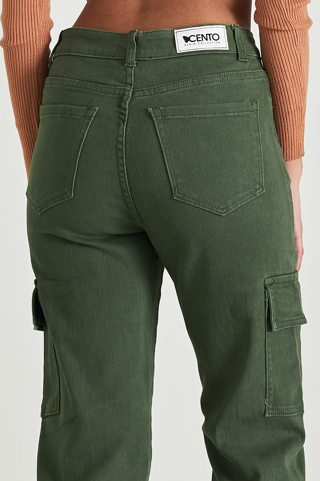 Picture of Highwaisted cargo jeans