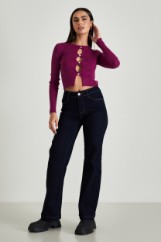 Εικόνα της Τζιν παντελόνι wide leg