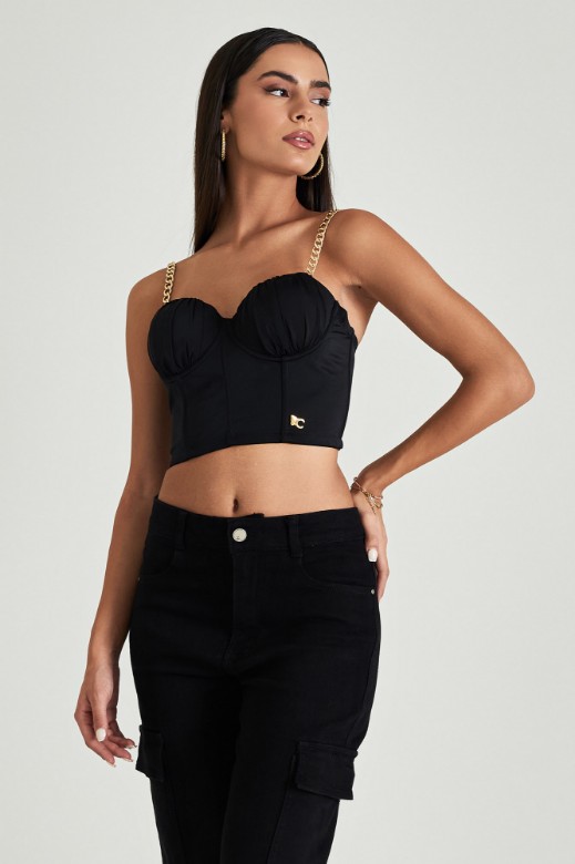 Picture of Bustier crop top