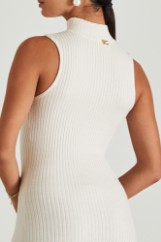 Picture of Ribbed dress with split