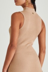 Picture of Ribbed dress with split