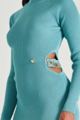 Picture of Knitted dress with slits
