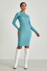 Picture of Knitted dress with slits
