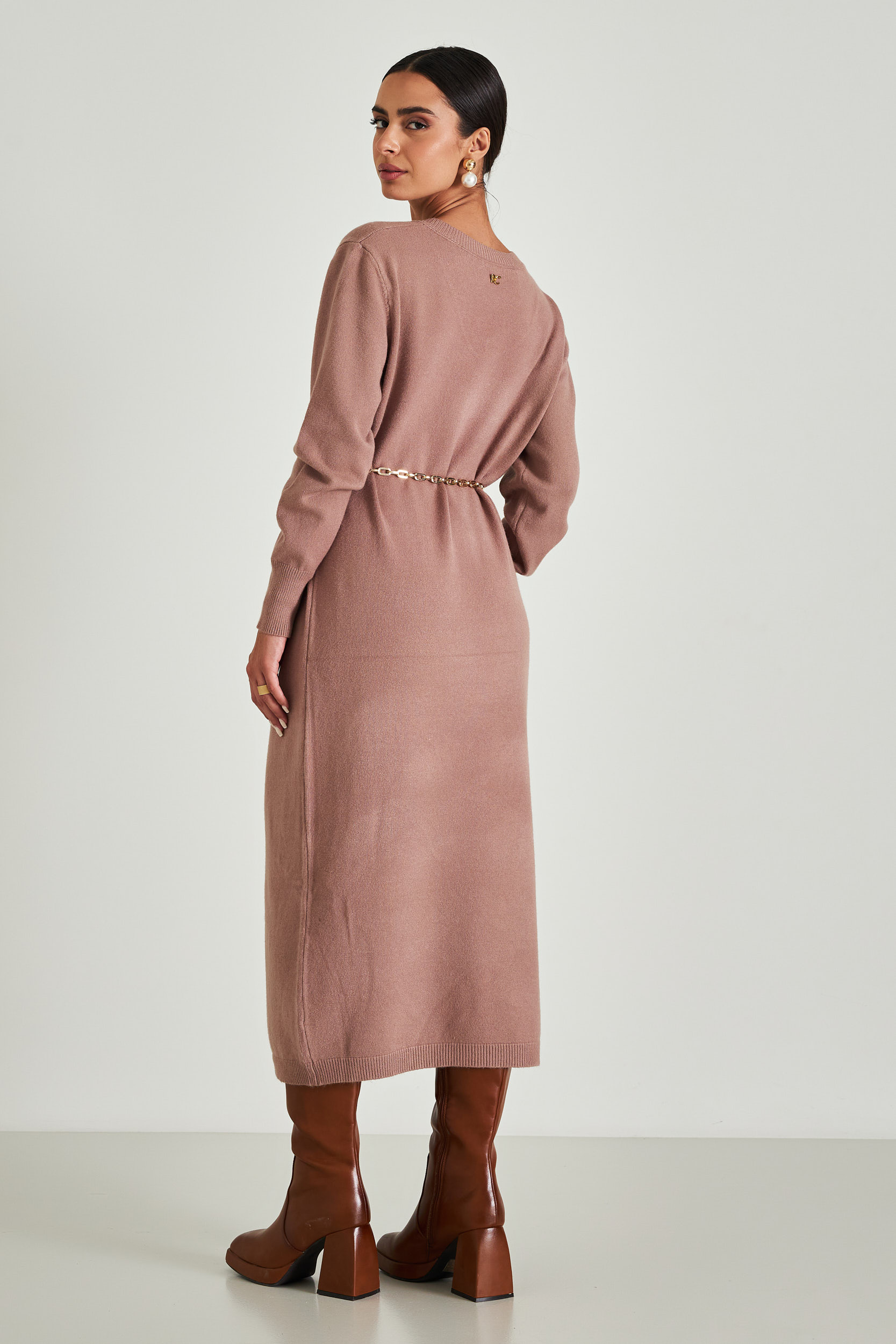 Picture of Loose knitted dress