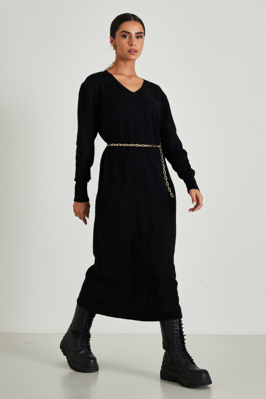 Picture of Loose knitted dress