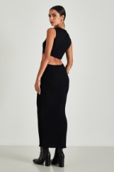 Picture of Ribbed dress with open sides