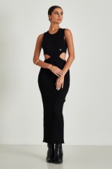 Picture of Ribbed dress with open sides