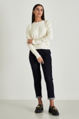 Picture of Ribbed sweater with waistband