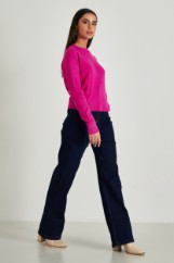 Picture of Ribbed sweater with waistband