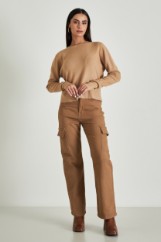 Picture of Ribbed sweater with waistband