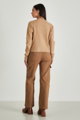 Picture of Ribbed sweater with waistband