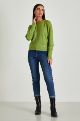Picture of Ribbed sweater with waistband