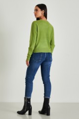 Picture of Ribbed sweater with waistband