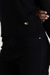 Picture of Ribbed sweater with waistband