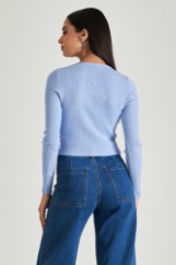 Picture of Open front cropped sweater