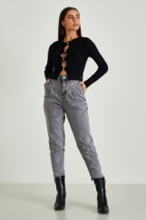 Picture of Open front cropped sweater