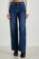 Εικόνα της Τζιν ψηλόμεσο wide leg