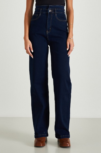 Picture of Highwaisted straight fit jeans