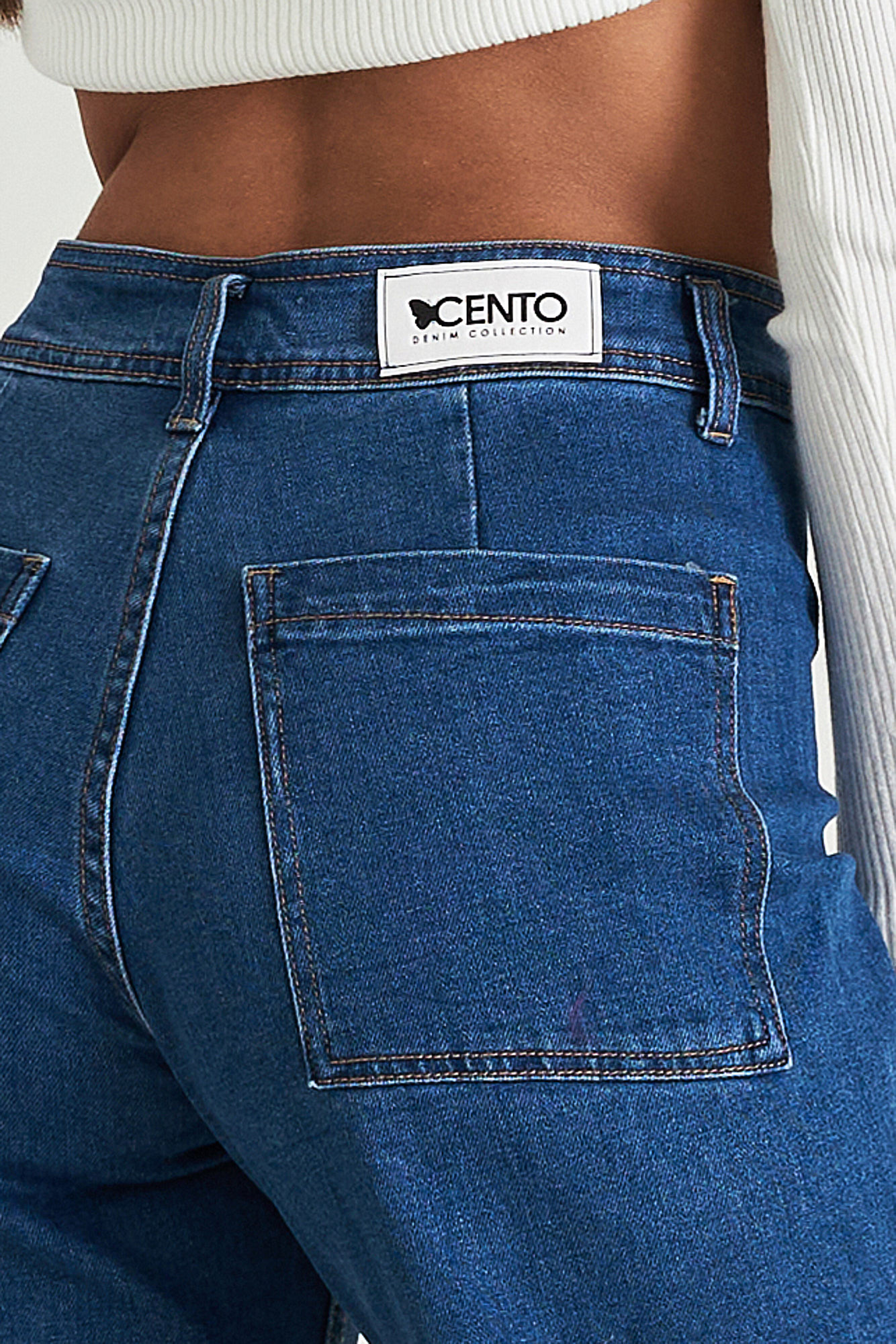 Picture of Wide leg 80's jeans
