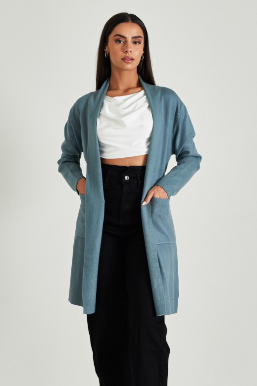 Picture of Long cardigan with pockets