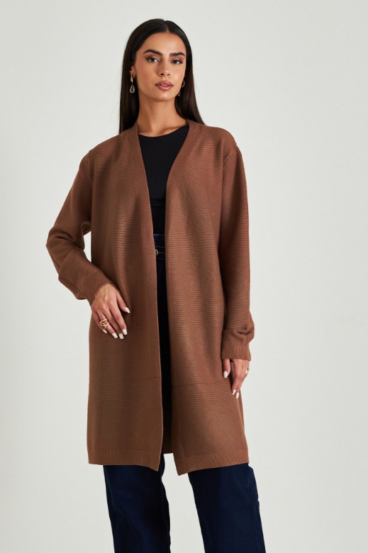 Picture of Loose ribbed cardigan