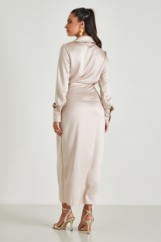 Picture of Wrap long dress