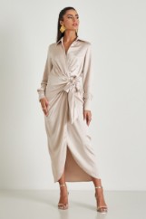 Picture of Wrap long dress