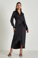 Picture of Wrap long dress