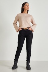 Picture of Knitted sweater with wide sleeves