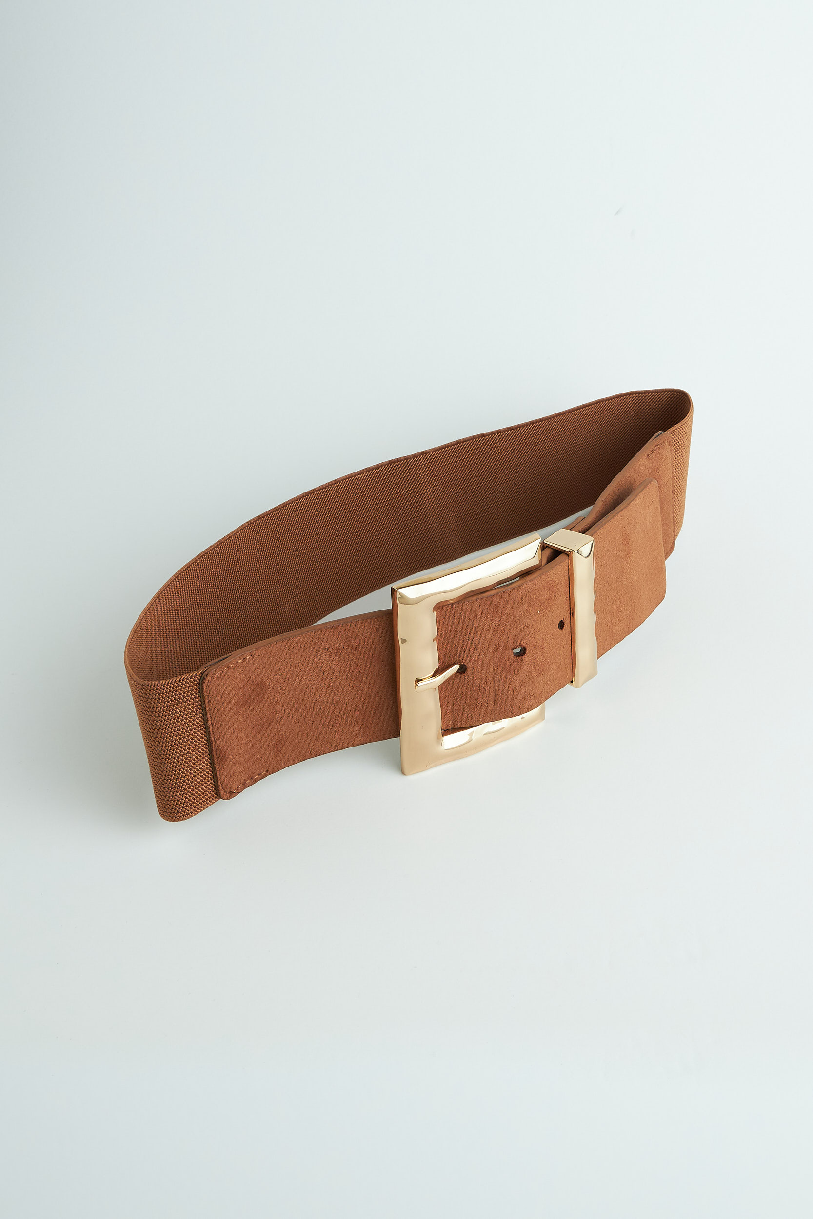 Picture of Suede belt with square buckle