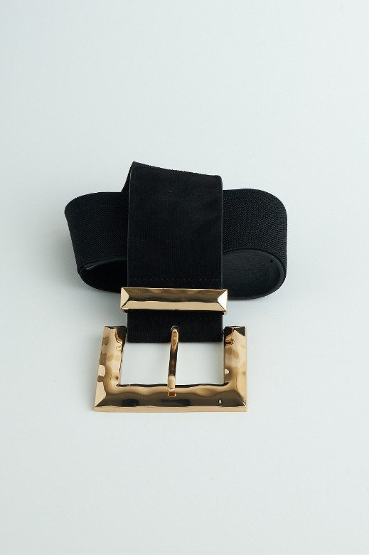 Picture of Suede belt with square buckle