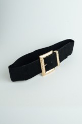 Picture of Suede belt with square buckle