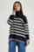 Picture of High neck stripped sweater