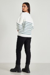 Picture of Thick knit stripped sweater