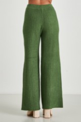 Picture of Ribbed knitted pants
