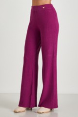 Picture of Ribbed knitted pants