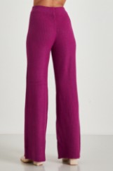 Picture of Ribbed knitted pants