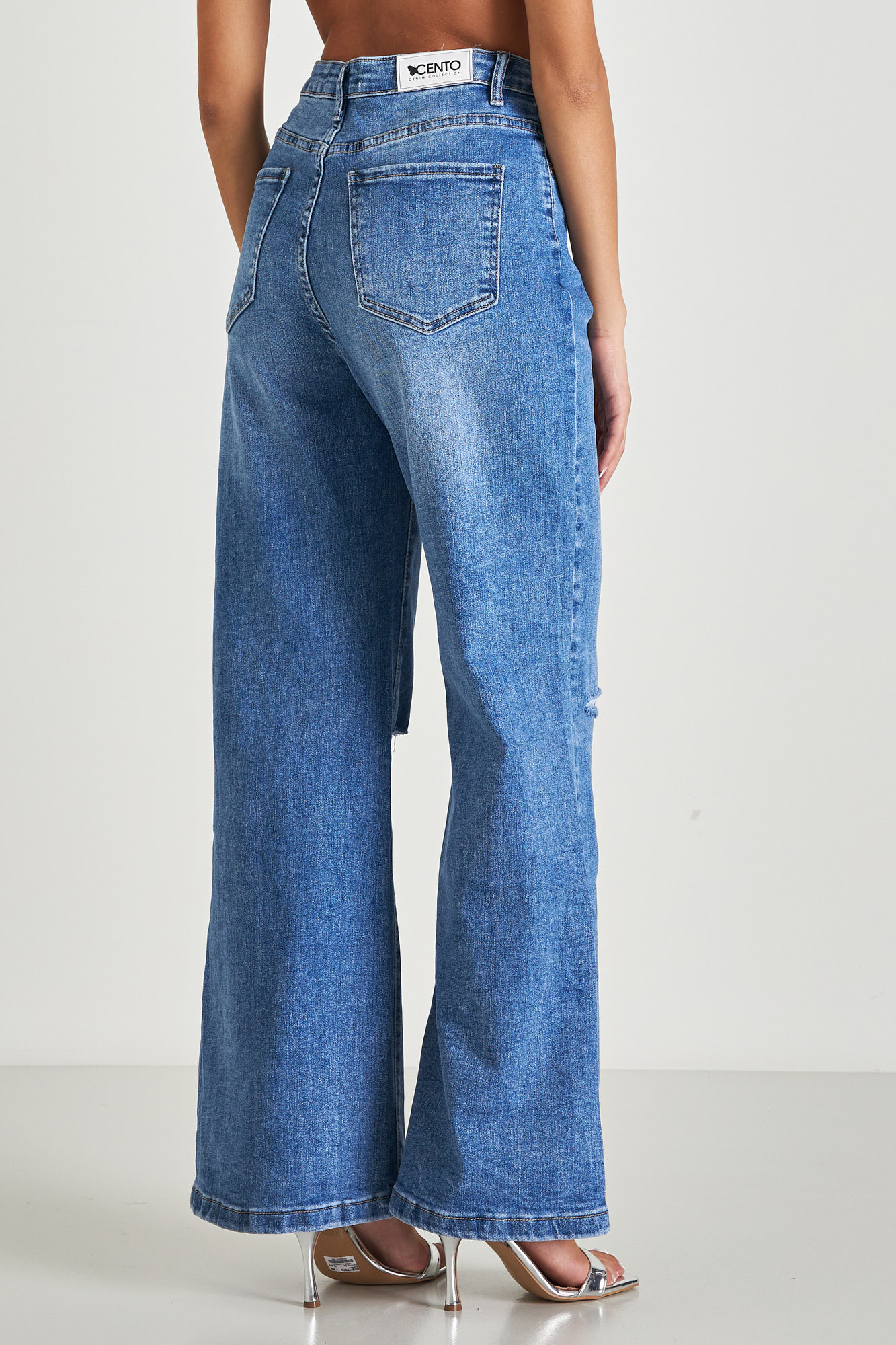 Εικόνα της Denim loose wide leg