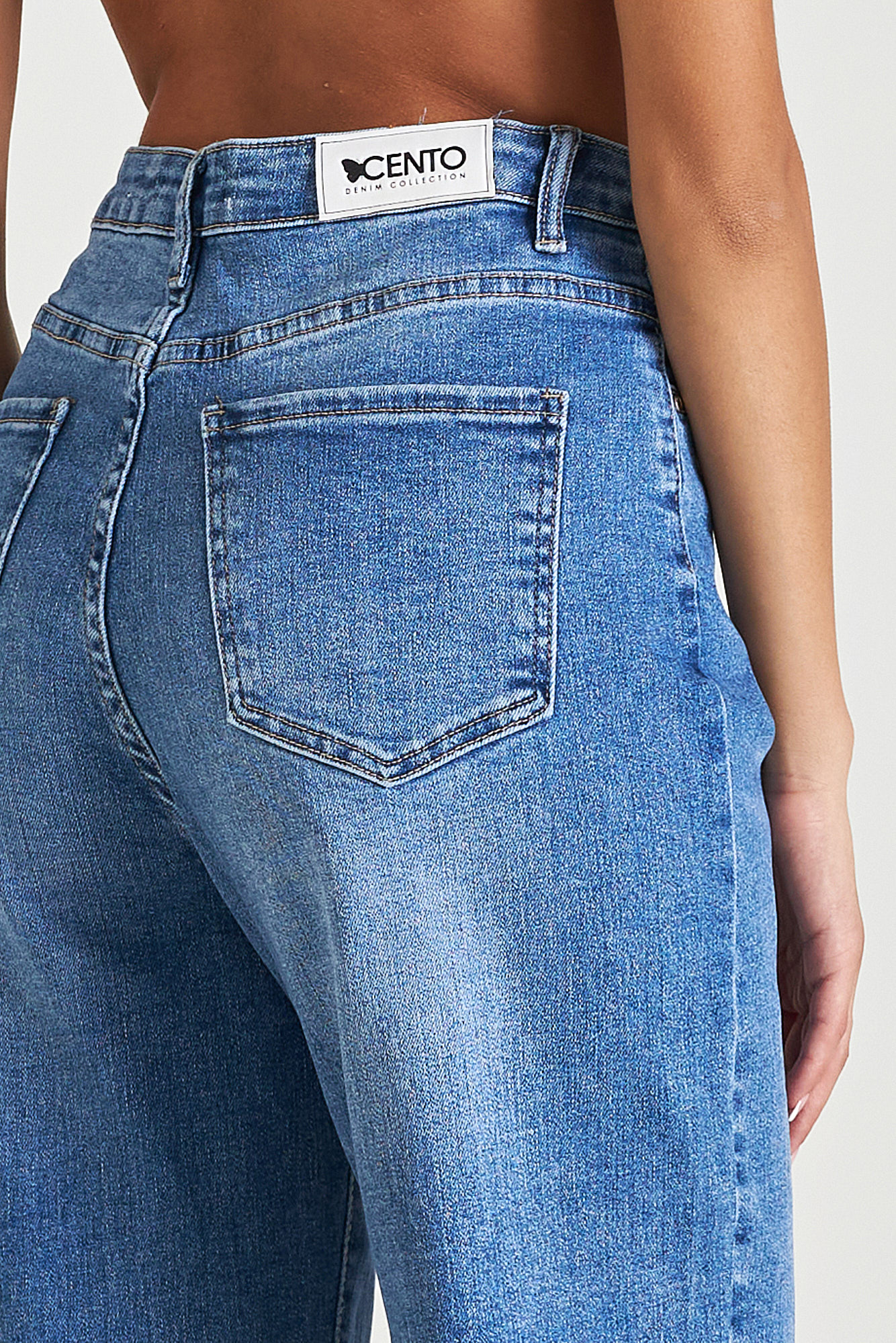 Εικόνα της Denim loose wide leg