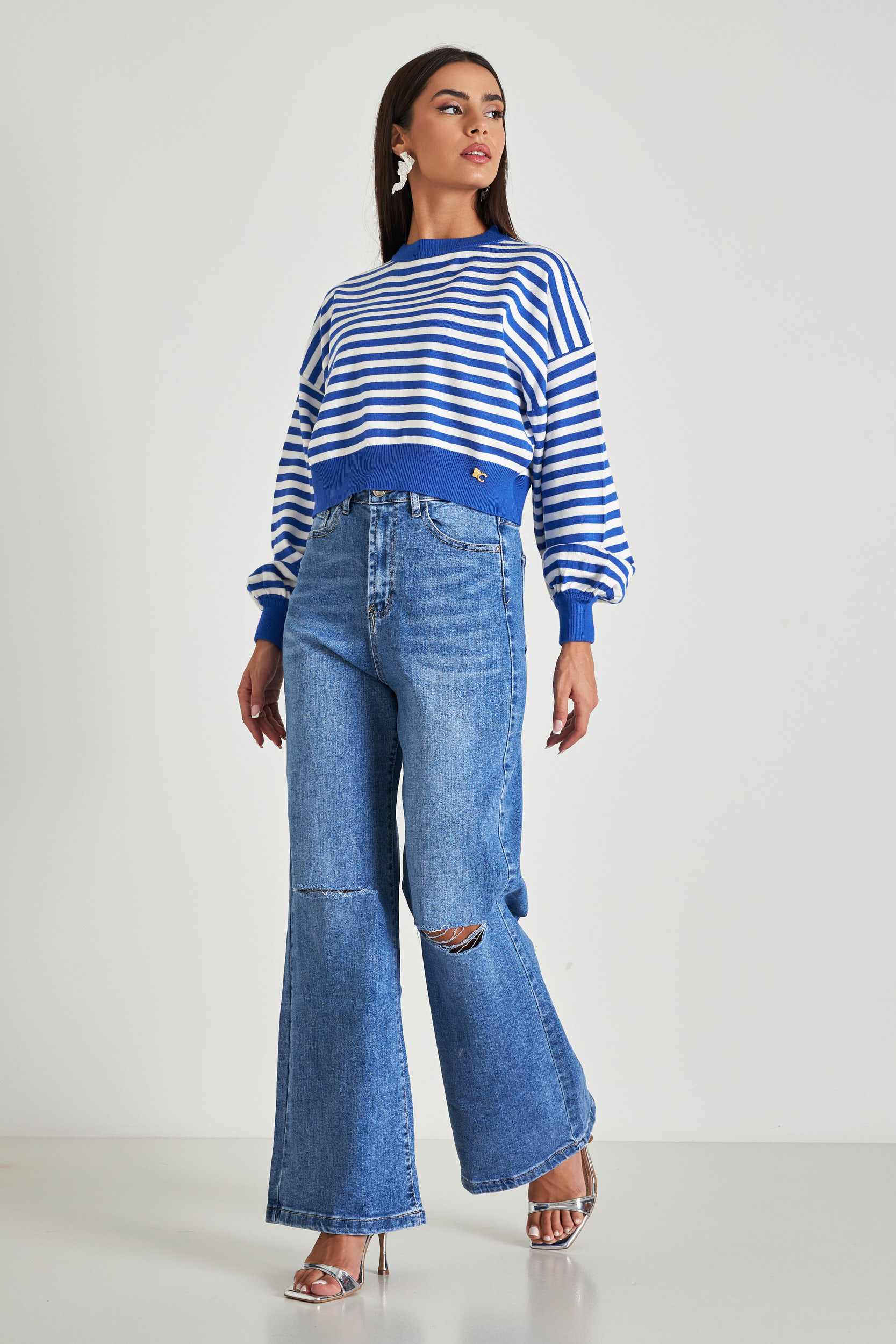 Εικόνα της Denim loose wide leg