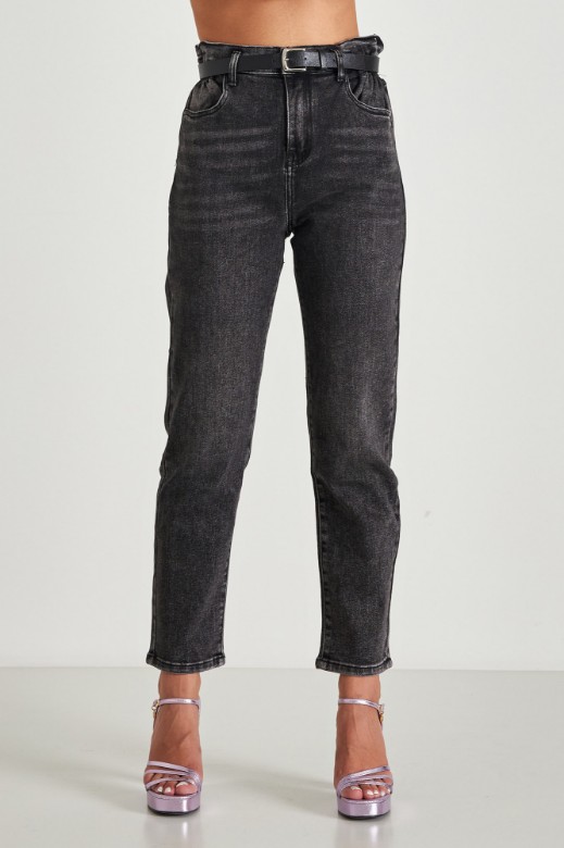 Picture of Denim mom fit with waistband
