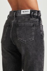 Picture of Denim mom fit with waistband