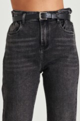 Picture of Denim mom fit with waistband