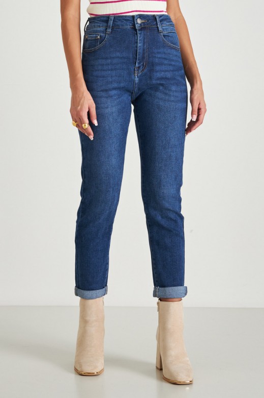 Picture of Highwaisted slim mom fit jeans