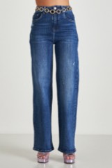 Picture of Denim soft wide leg