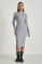 Εικόνα της Ριπ φόρεμα με ψηλό γιακά