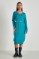 Picture of Loose knitted dress with open neckline