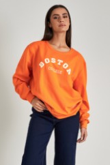 Picture of College sweatshirt unisex oversized