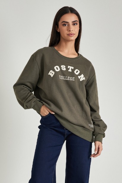 Picture of College sweatshirt unisex oversized