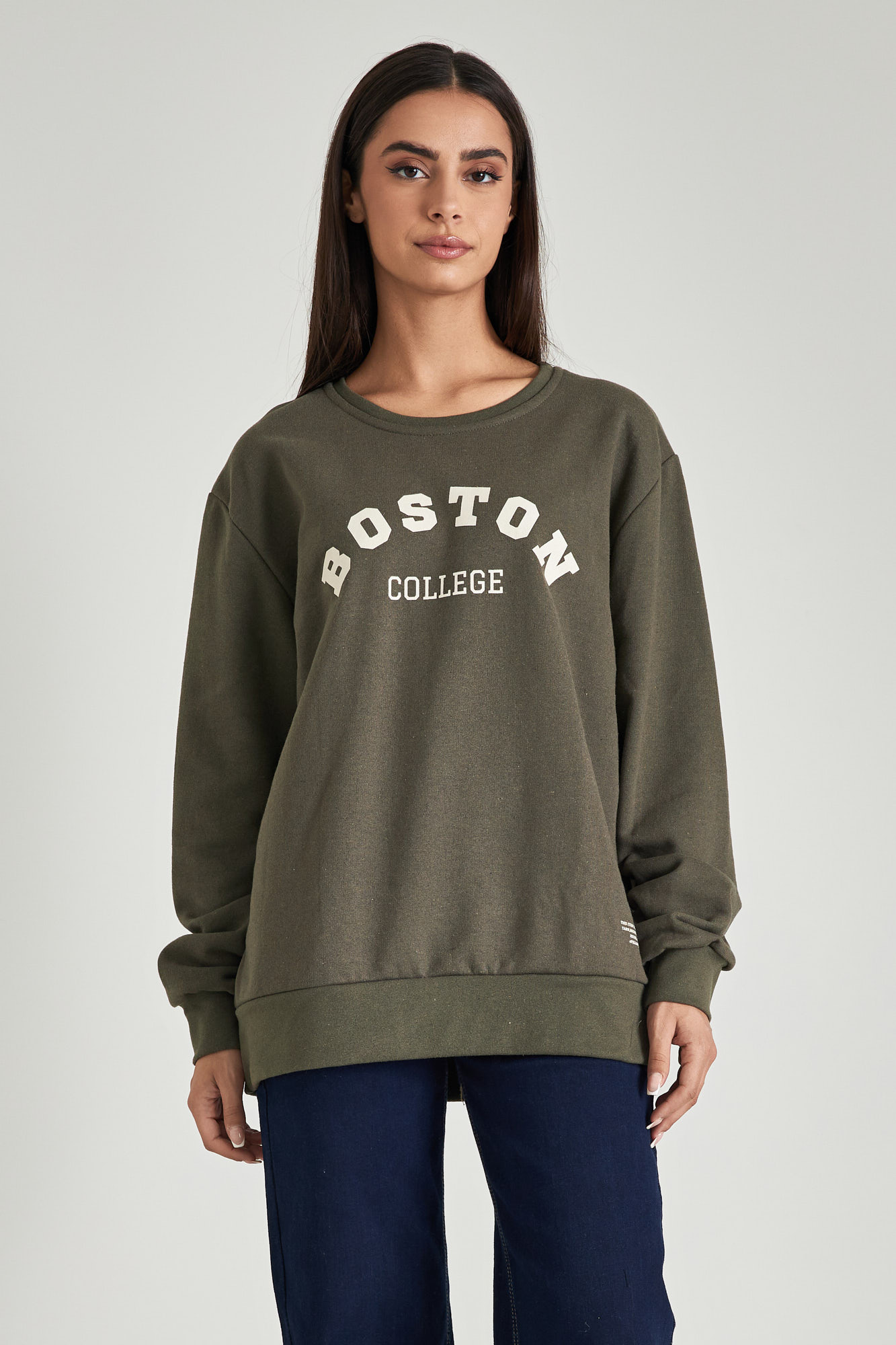 Picture of College sweatshirt unisex oversized